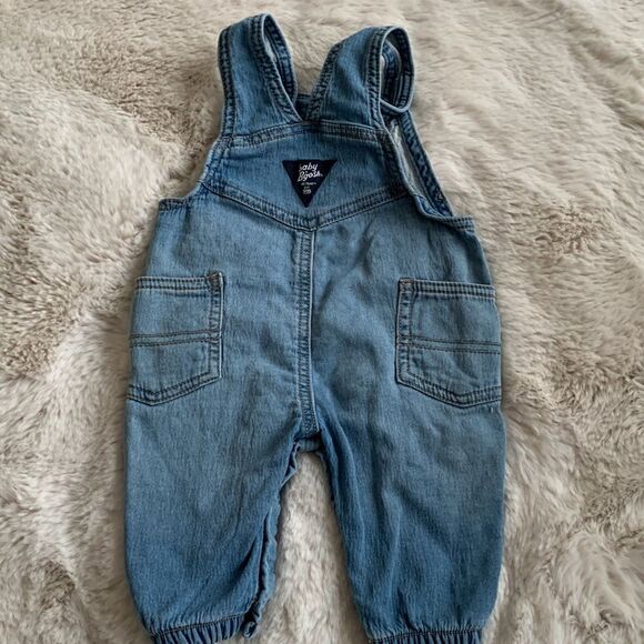 Oshkosh B’Gosh Vestbak Childs Bib Overalls size 3 months - Picture 7 of 8